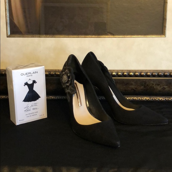 Sophia Webster Black Suede Shoes - Size 9 (39) New - Picture 3 of 8